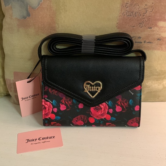 Juicy Couture Bags Juicy Couture Floral Crossbody Bag Poshmark